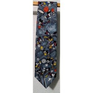 Mickey Mouse Balacine Inc The Tie Works Men’s Tie Various Sports Vintage (343)